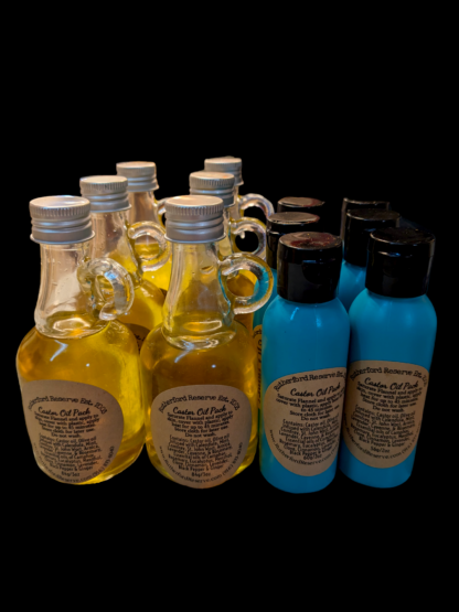 Castor oil pack kit