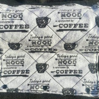 Today's Good Mood Sponsored by Coffee - Reusable Eco friendly Unpaper Towels