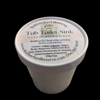 Tub Toilet Sink cleaning powder
