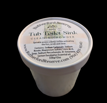 Tub Toilet Sink cleaning powder